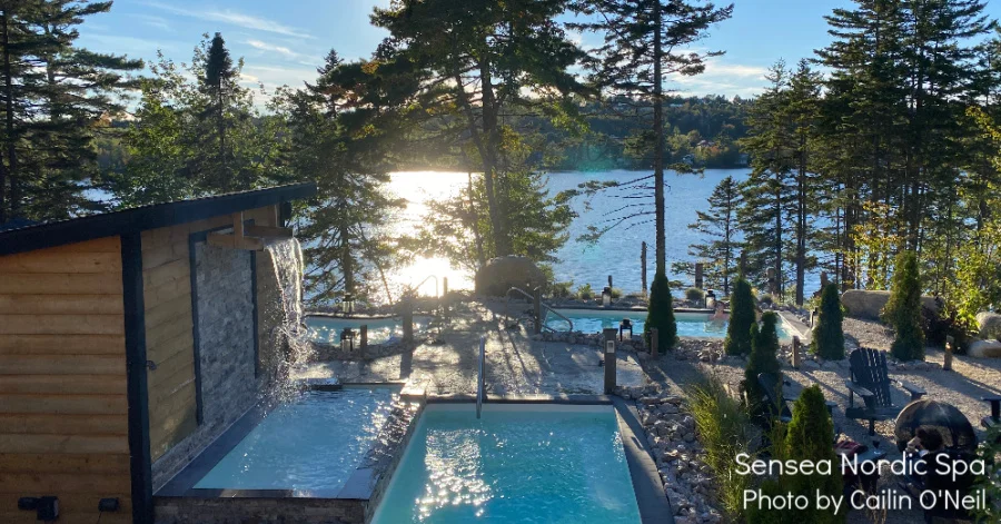 Sensea Nordic Spa photo by Cailin O'Neil
