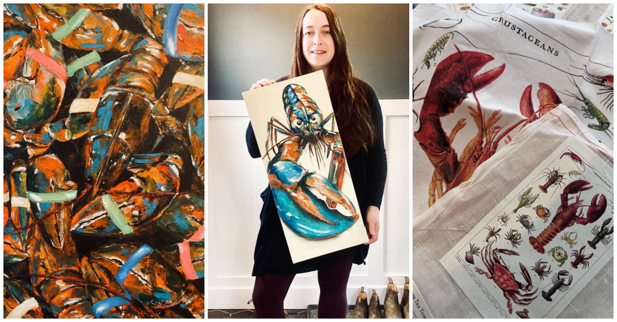 craftier side of lobster crawl - artistry going coastal