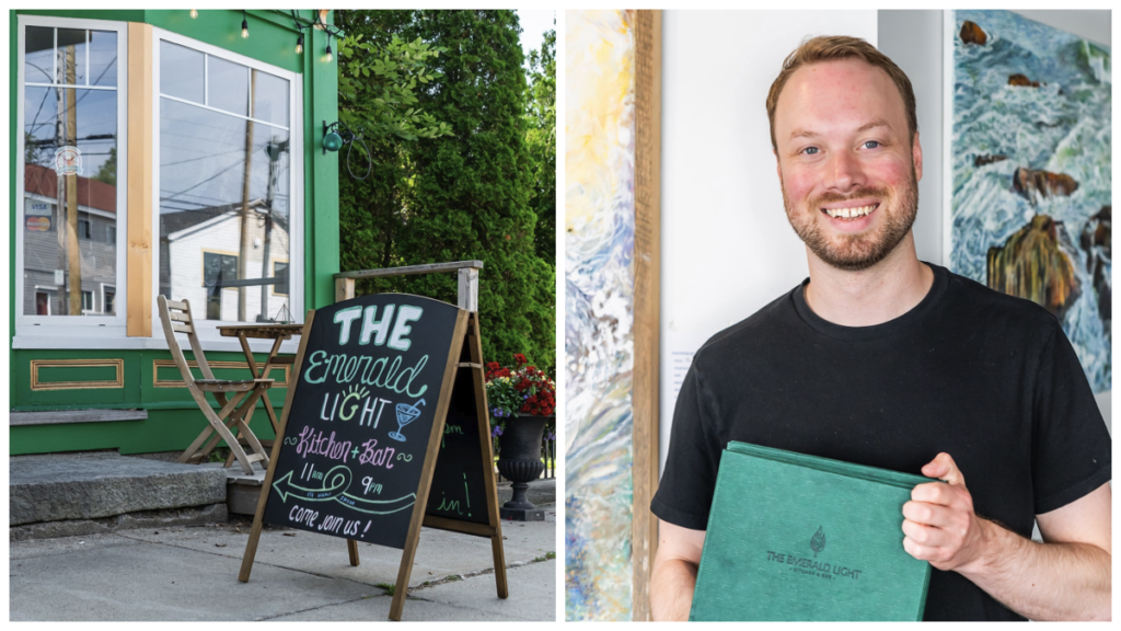 The Emerald Light Kitchen & Bar Owner Brendan Pippy