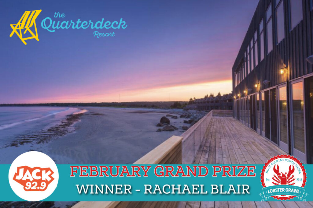 JACK 92 9 FEBRUARY grand prize winner Rachael Blair