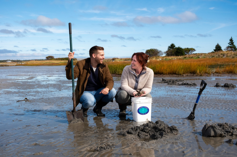 Beachfront Stay & Clam Digging